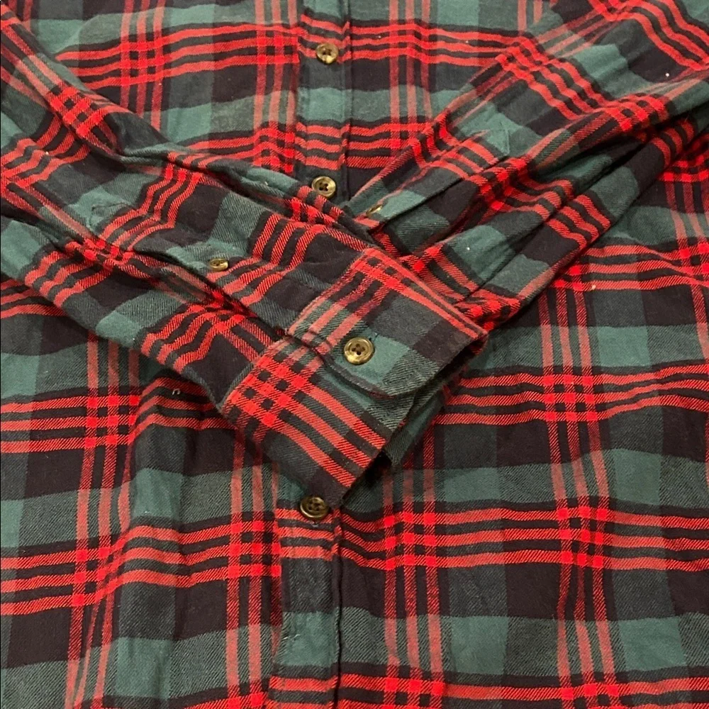 Vineyard Vines Men's Plaid Shirt - Blue, Green and Red